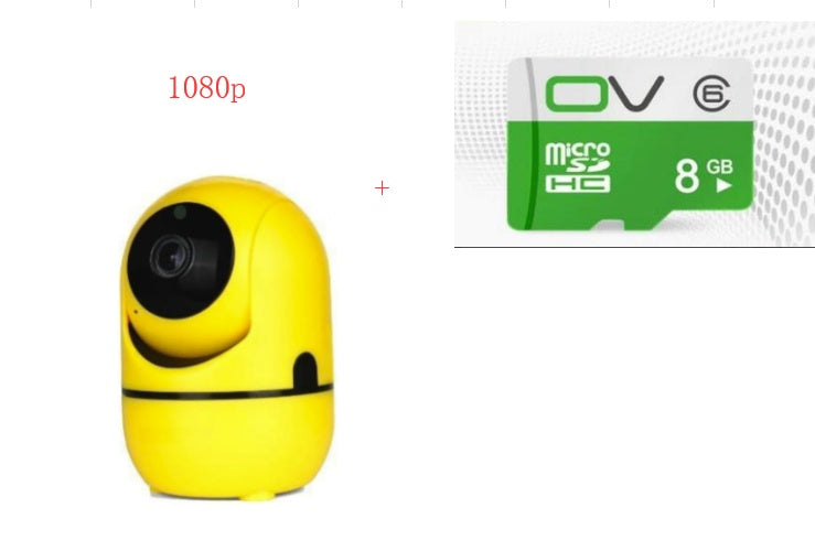 1080P moln trådlös IP-kamera Intelligent automatisk spårning av mänskliga hemsäkerhetsövervakning CCTV-nätverk wifi-kamera