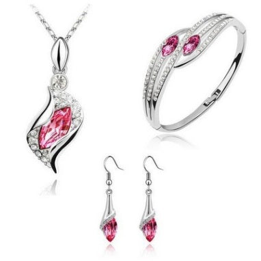 Angel Elf Jewelry Set - Austria Crystal & Alloy