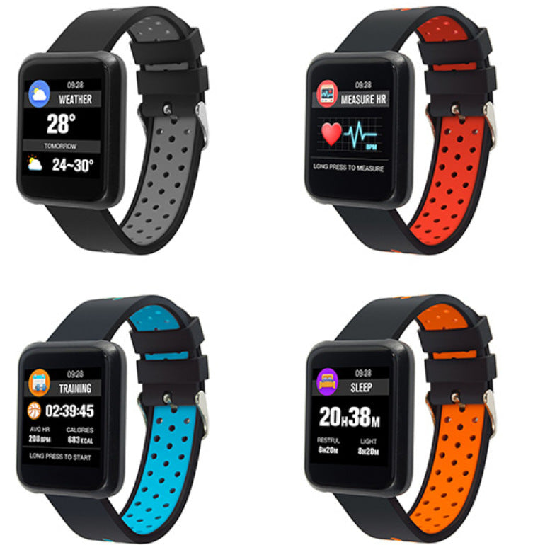 Kompatibel med Apple, COLMI Sport3 Smart Watch Herr Blodtryck IP68 Vattentät Fitness Tracker Klocka Smartwatch För IOS Android bärbara enheter