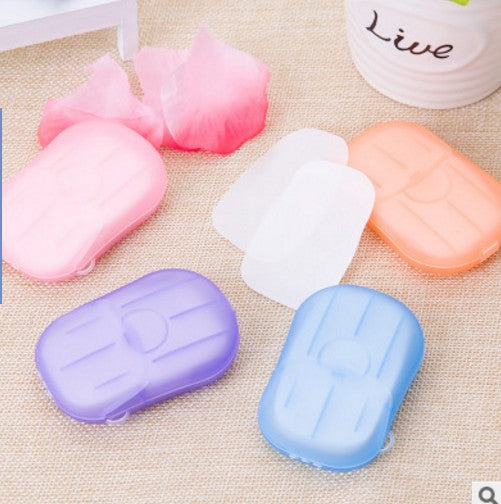 New Convenient Boxed Disposable Mini Soap Tablets For Travel Use