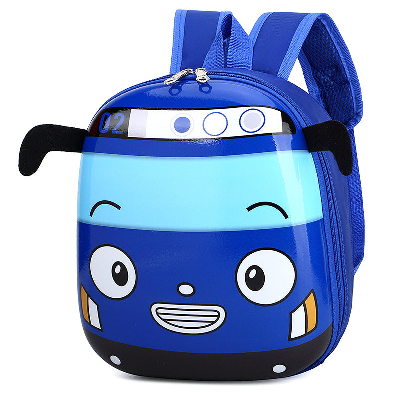 Sac d'école de voiture mignonne de dessin animé