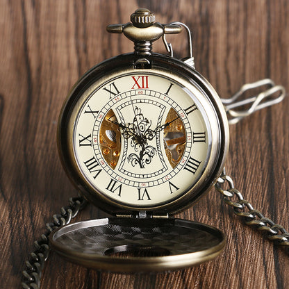 Manual mechanical pocket watch