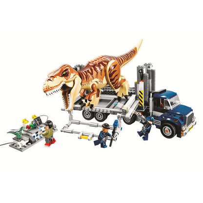 Byggklossar av jurassic-dinosaurier