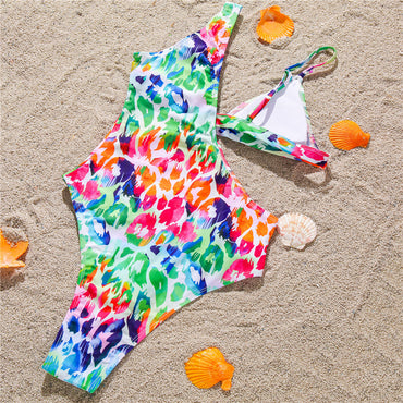 New Sexy Leopard Print One-piece Bikini