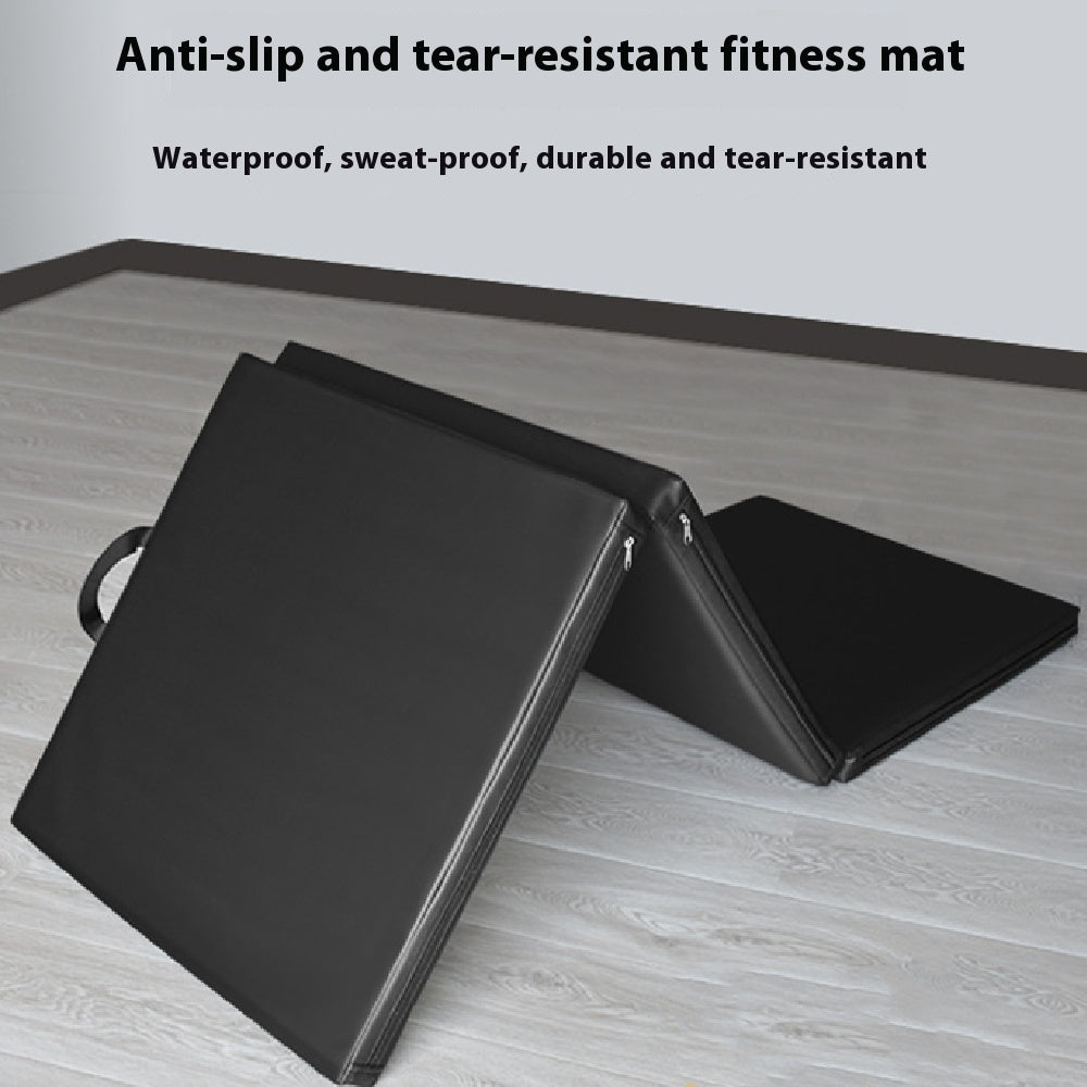 Three-Fold Gymnastic Mat for Men and Women - Training and Exercise