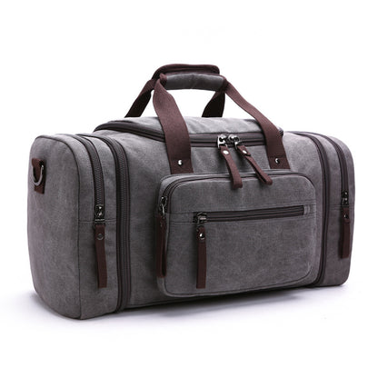 Fashion Outdoor Travel Bag Portable Canvas Messenger Backpack