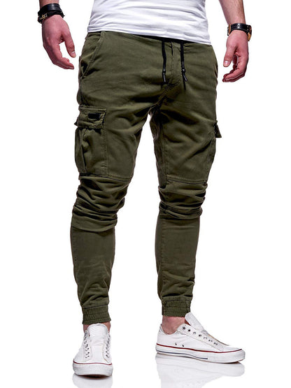 Men Autumn Thin Cotton Casual Pants