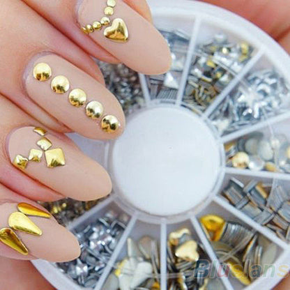 Gör-det-själv-dekorativa nageldekorationer Nail Art-klistermärken