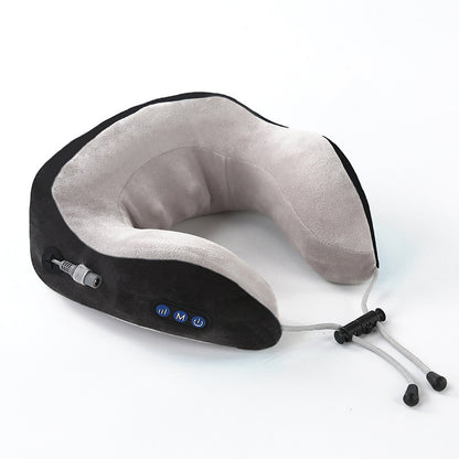 Electric Neck Massager - U-Shaped Pillow for Portable Massage