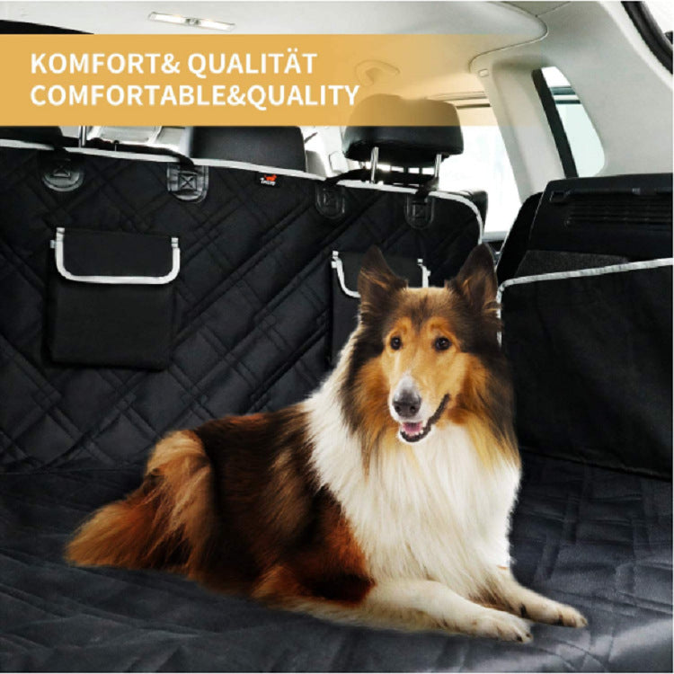 Tapis de voiture pour animaux de compagnie Tapis de coffre pour animaux de compagnie Tapis de voiture pour chien