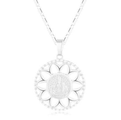 Fashion Sunflower Necklace Jewelry For Men And Women