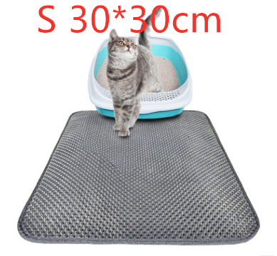 Tapis de litière pour chat, nid d'abeille, imperméable, résistant à l'urine, fournitures pour animaux de compagnie