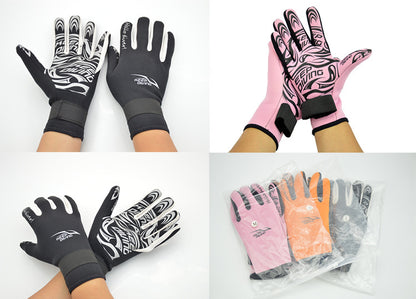 Snorkeling Gloves Diving Gloves Printing Non-slip