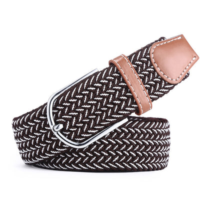 Elastic Woven Belt Buckle Design - Flexible Comfort