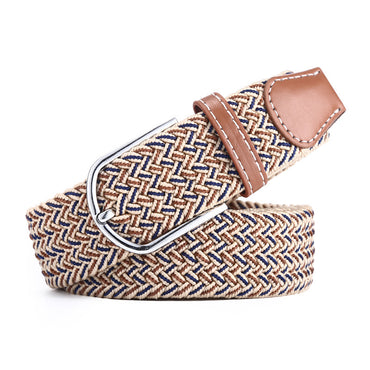 Elastic Woven Belt Buckle Design - Flexible Comfort