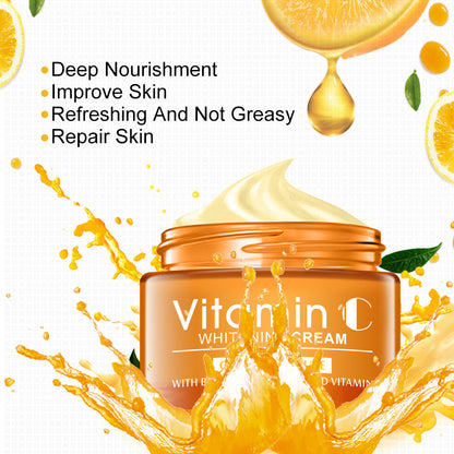 Lighten and Brighten Skin Tone Moisturizing Vitamin C Cream