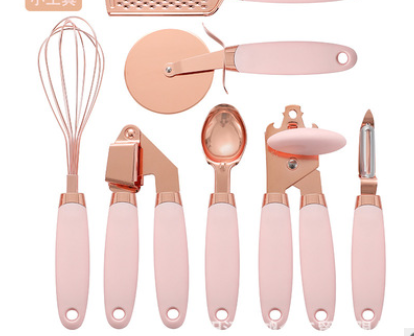 Kitchen Household Peeler Gadget Copper Plating Set