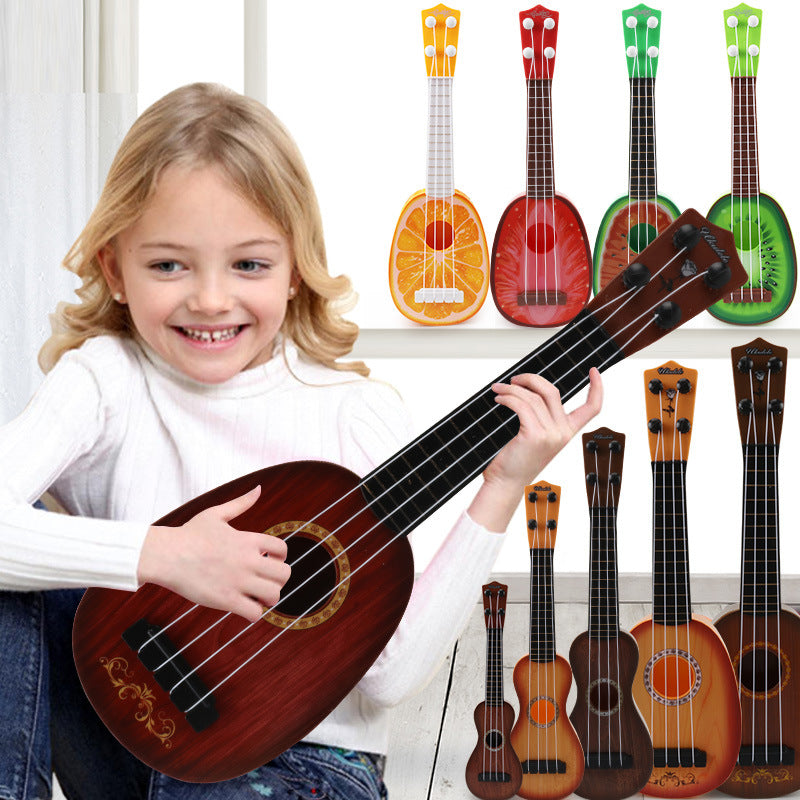 Jouets de guitare rétro, jouets musicaux de formation d'intérêt pour enfants