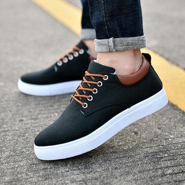 New Canvas Shoes Men Big Shoe 46 47 Man Sneakers Shoes