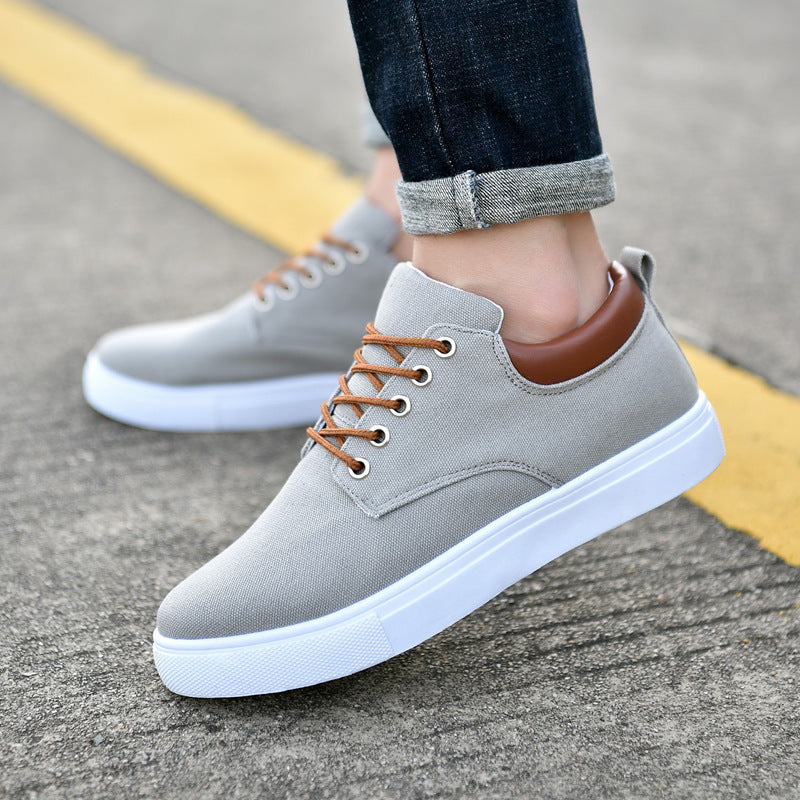 New Canvas Shoes Men Big Shoe 46 47 Man Sneakers Shoes