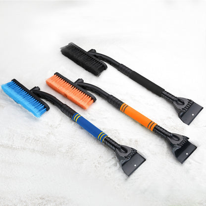 Brosse de nettoyage de voiture, grattoir à glace, pelle à neige amovible, brosse pour enlever la poussière, pare-brise automobile, brosse à neige extensible, poignée en mousse