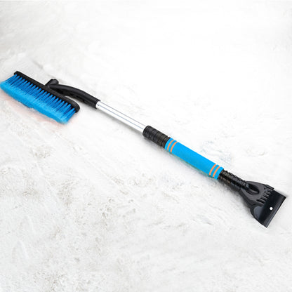 Brosse de nettoyage de voiture, grattoir à glace, pelle à neige amovible, brosse pour enlever la poussière, pare-brise automobile, brosse à neige extensible, poignée en mousse