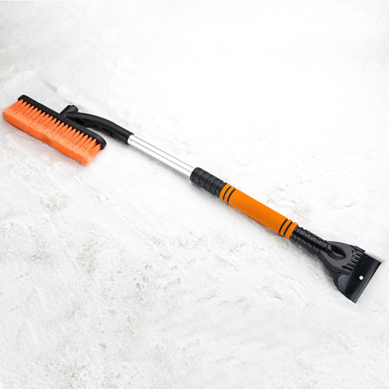 Brosse de nettoyage de voiture, grattoir à glace, pelle à neige amovible, brosse pour enlever la poussière, pare-brise automobile, brosse à neige extensible, poignée en mousse