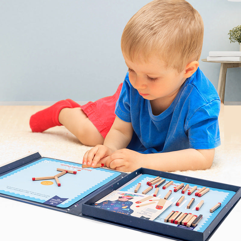 Jeu de réflexion Montessori, jouets éducatifs pour enfants, jouets en bois, jouets d'éducation précoce