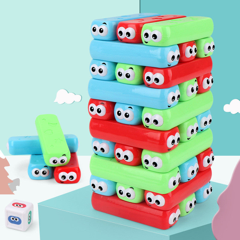 Draw A Stack Of Tower Blocks, High-Level Party Toys And Board Games