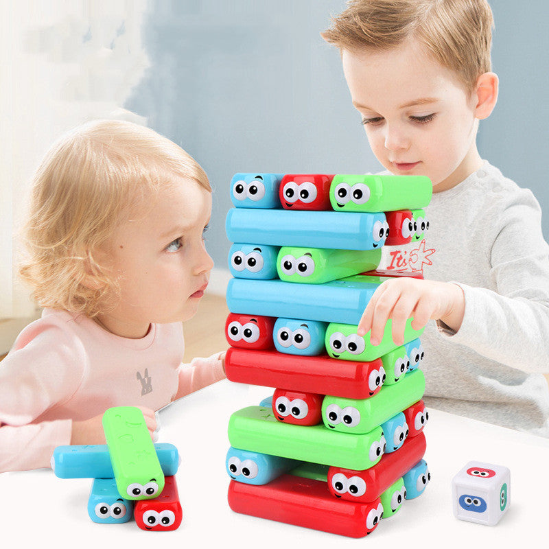 Draw A Stack Of Tower Blocks, High-Level Party Toys And Board Games