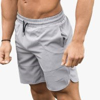 Men Fitness Gyms Loose Shorts Bodybuilding Joggers Summer Quick Dry Cool Short Pants Casual Male Beach Brand Sweatpants