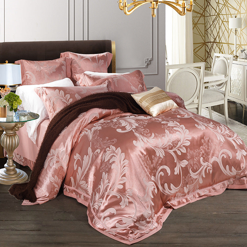 4-Piece Set Of European-Style Luxury Light Luxury Bedding