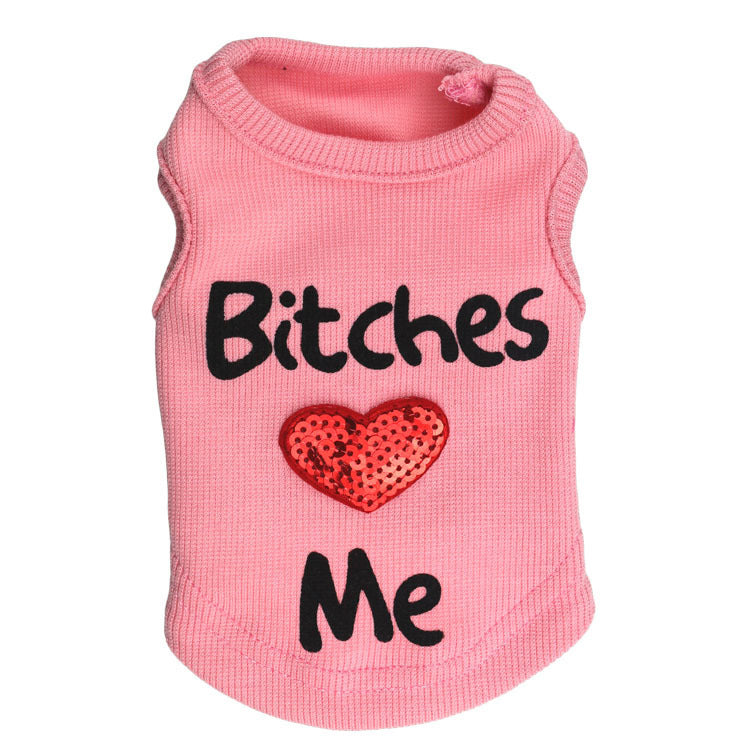 Pet Supplies Hundkläder Pretty Girls Love My Pet Vest