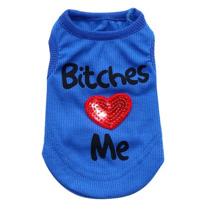 Pet Supplies Hundkläder Pretty Girls Love My Pet Vest