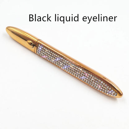 Diamant-stoppad magisk limfri Eyeliner