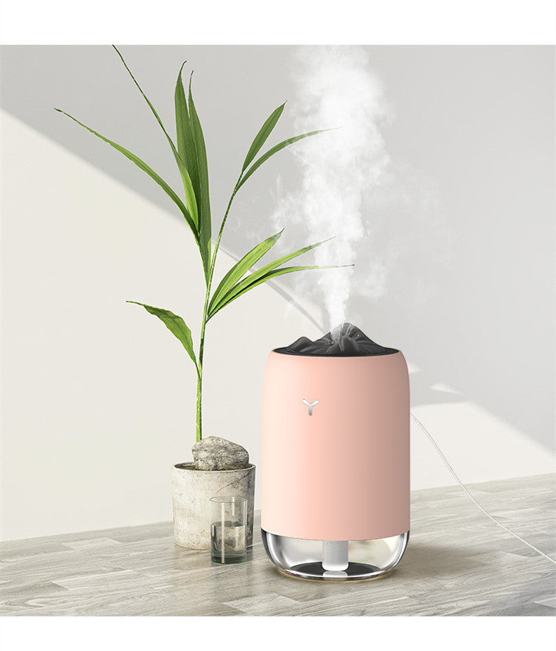 Gränsöverskridande nya magiska flamma Humidifier Hem Bil Atomizer Mini Aroma Diffuser Desktop Moisturizer Anpassad LOGO