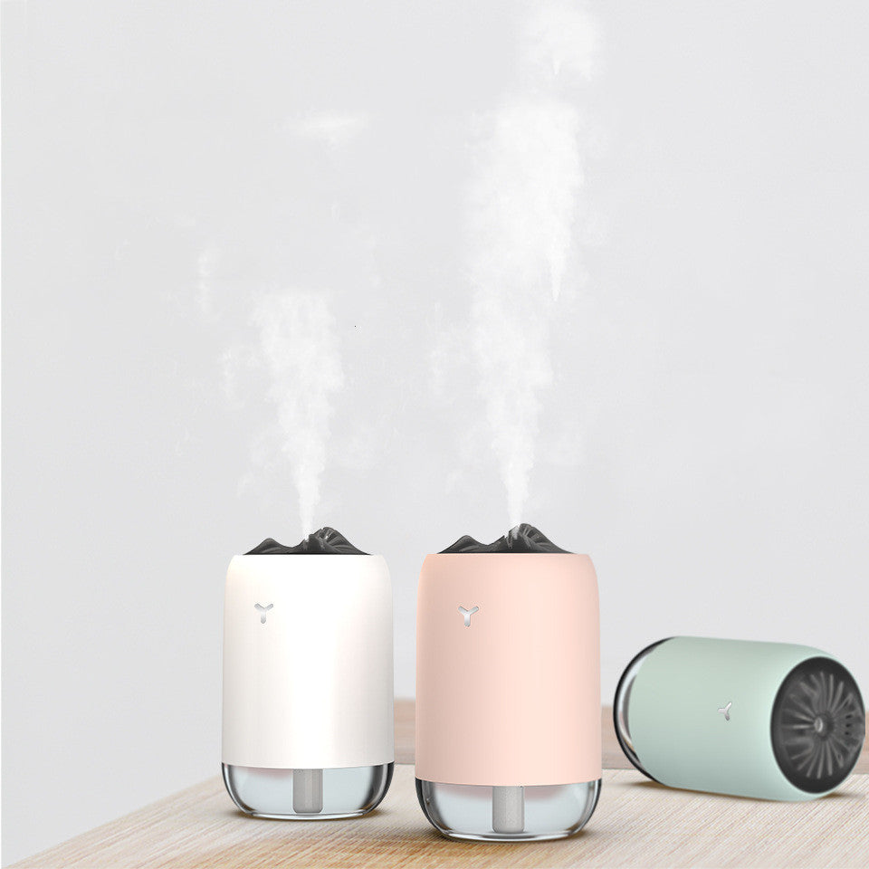 Gränsöverskridande nya magiska flamma Humidifier Hem Bil Atomizer Mini Aroma Diffuser Desktop Moisturizer Anpassad LOGO