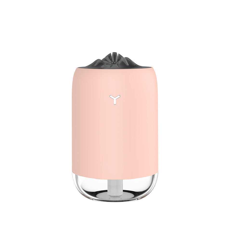 Gränsöverskridande nya magiska flamma Luftfuktare Hem Bil Atomizer Mini Aroma Diffuser Desktop Moisturizer Anpassad LOGO