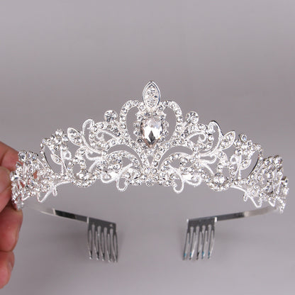 Crown New Rhinestone Headband - Hair Accessories & Wedding Jewelry
