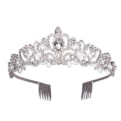 Crown New Rhinestone Headband - Hair Accessories & Wedding Jewelry