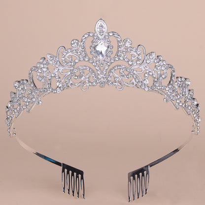 Crown New Rhinestone Headband - Hair Accessories & Wedding Jewelry