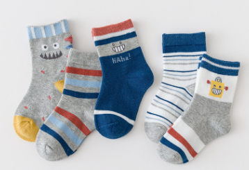 Chaussettes pour enfants, chaussettes tube pour bébé, chaussettes pour étudiants de loisirs