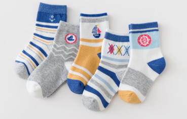 Chaussettes pour enfants, chaussettes tube pour bébé, chaussettes pour étudiants de loisirs