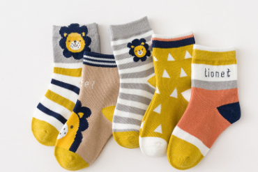 Chaussettes pour enfants, chaussettes tube pour bébé, chaussettes pour étudiants de loisirs