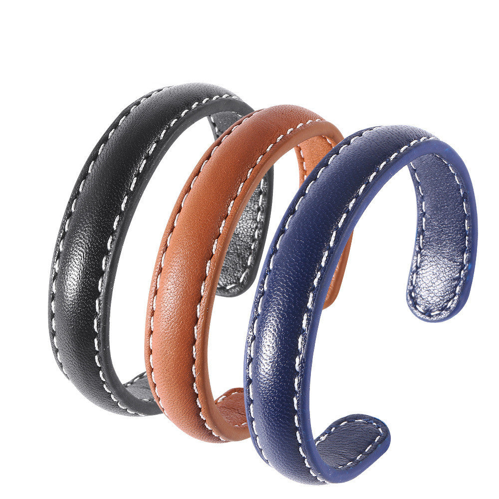 Leather Bracelet Lovers Leather Bracelet Men's Hand Accessories