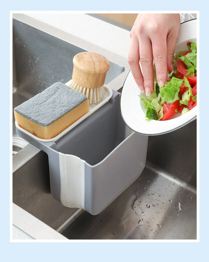 Foldable Kitchen Drain Basket - Stainless Steel | Kitchen Organization