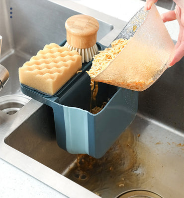 Foldable Kitchen Drain Basket - Stainless Steel | Kitchen Organization