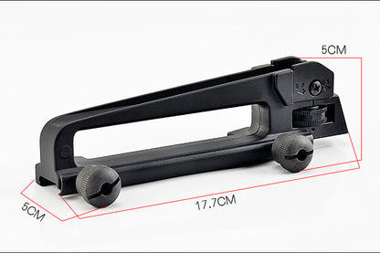 Rail de poignée de levage en métal Rail augmenté