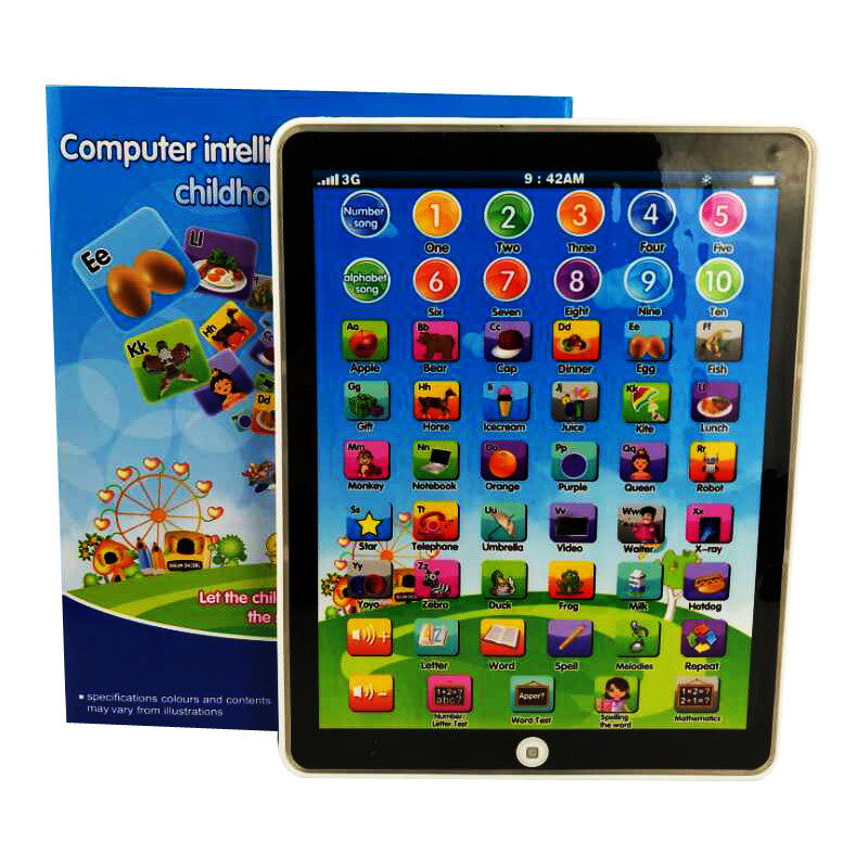 Tablet Learning Machine Barns pedagogiska Early Education Point Reading Machine