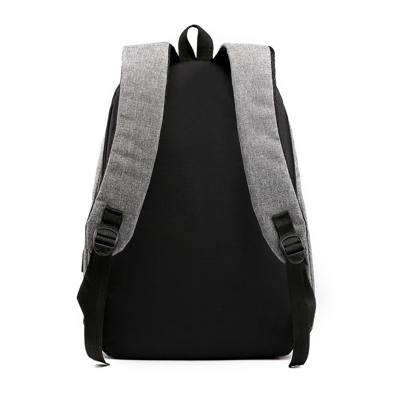 fashion new anti-theft backpack casual backpack business men multi-function USB backpack